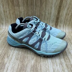 Merrell Siren Hex Q2 Women's Size 8.5 Aqua‎ Blue Athletic Shoes Sneakers J12396